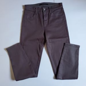 J Brand Coated Skinny Jeans